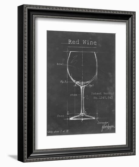 Barware Blueprint III-Ethan Harper-Framed Art Print