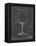 Barware Blueprint III-Ethan Harper-Framed Stretched Canvas