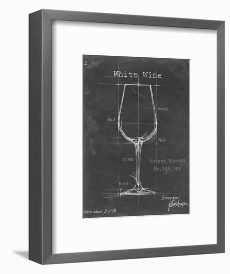 Barware Blueprint IV-Ethan Harper-Framed Art Print