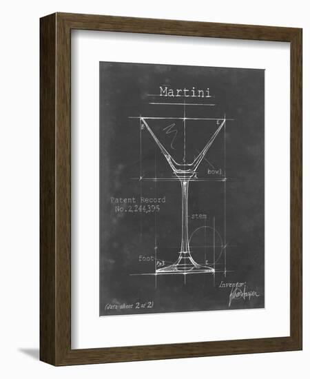 Barware Blueprint V-Ethan Harper-Framed Premium Giclee Print