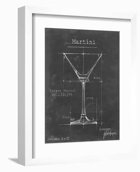 Barware Blueprint V-Ethan Harper-Framed Premium Giclee Print