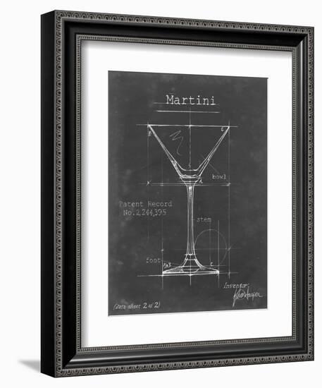 Barware Blueprint V-Ethan Harper-Framed Premium Giclee Print