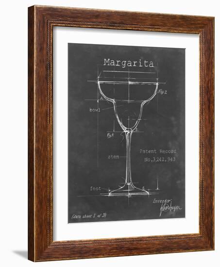 Barware Blueprint VI-Ethan Harper-Framed Art Print