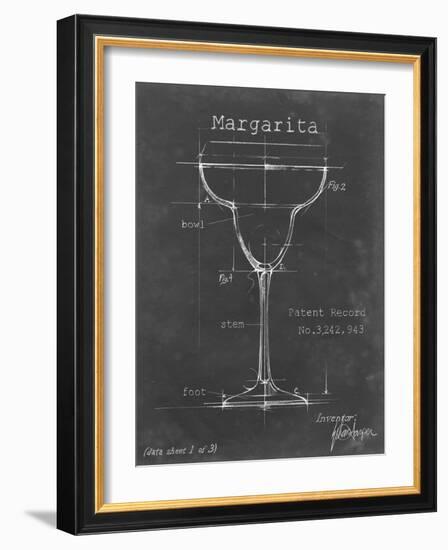 Barware Blueprint VI-Ethan Harper-Framed Art Print