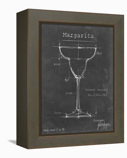 Barware Blueprint VI-Ethan Harper-Framed Stretched Canvas