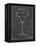 Barware Blueprint VI-Ethan Harper-Framed Stretched Canvas