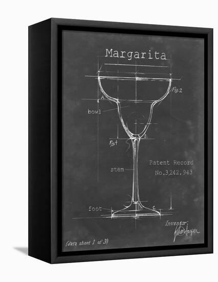 Barware Blueprint VI-Ethan Harper-Framed Stretched Canvas