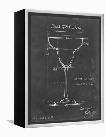 Barware Blueprint VI-Ethan Harper-Framed Stretched Canvas