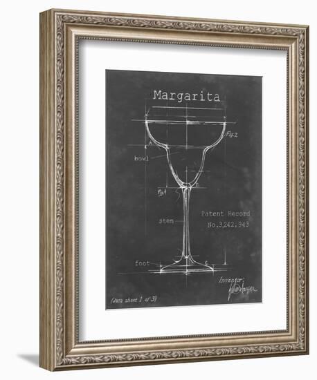 Barware Blueprint VI-Ethan Harper-Framed Art Print