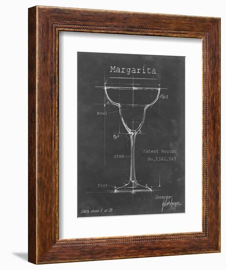 Barware Blueprint VI-Ethan Harper-Framed Art Print