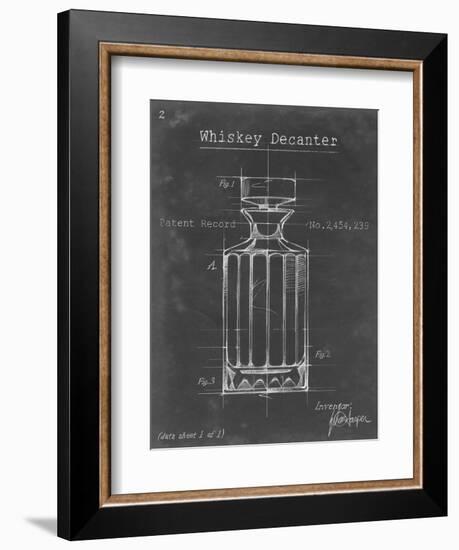 Barware Blueprint VII-Ethan Harper-Framed Premium Giclee Print