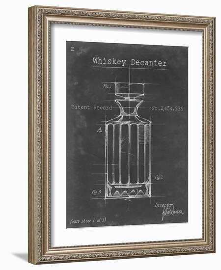 Barware Blueprint VII-Ethan Harper-Framed Art Print