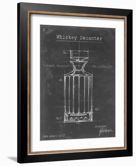 Barware Blueprint VII-Ethan Harper-Framed Art Print