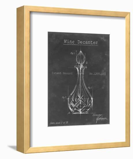 Barware Blueprint VIII-Ethan Harper-Framed Art Print