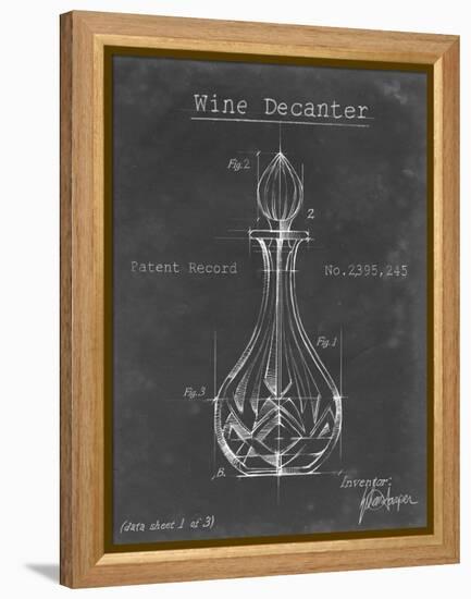 Barware Blueprint VIII-Ethan Harper-Framed Stretched Canvas