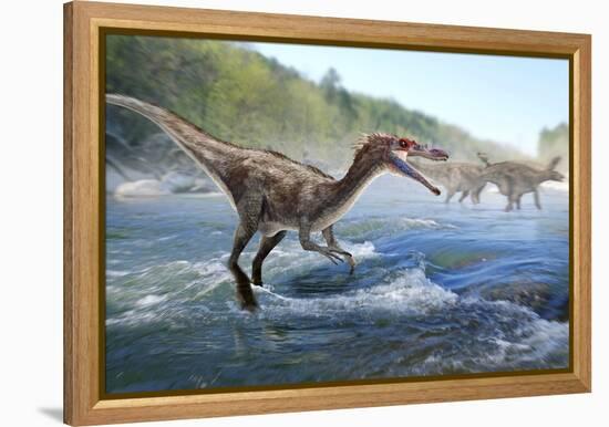 Baryonyx Dinosaur-Jose Antonio-Framed Premier Image Canvas