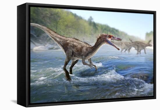 Baryonyx Dinosaur-Jose Antonio-Framed Premier Image Canvas