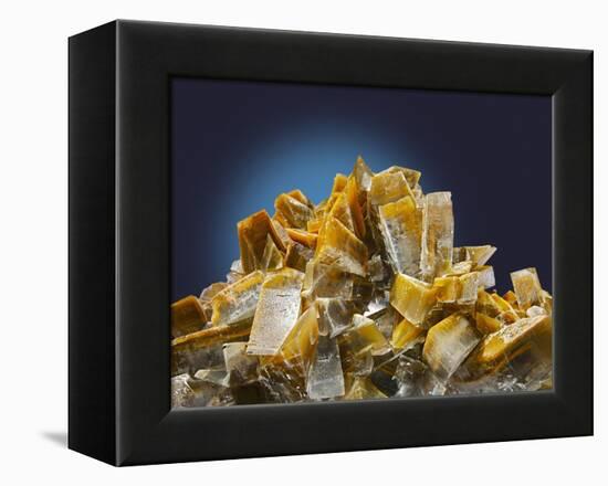 Baryte mineral-Walter Geiersperger-Framed Premier Image Canvas