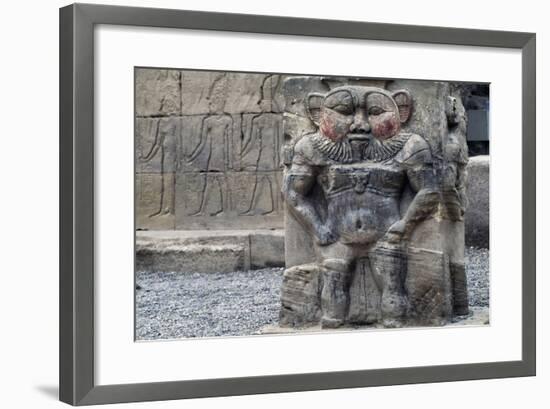 Bas-Relief of God Bes-null-Framed Giclee Print