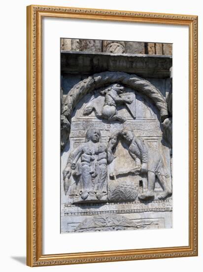 Bas-Relief of Maestro Nicolo-null-Framed Giclee Print