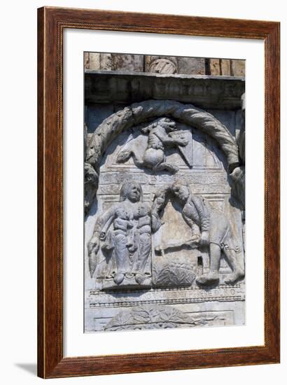 Bas-Relief of Maestro Nicolo-null-Framed Giclee Print