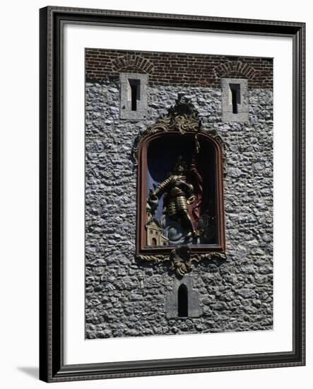 Bas-Relief of St Florian-null-Framed Giclee Print