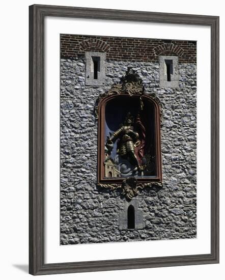 Bas-Relief of St Florian-null-Framed Giclee Print