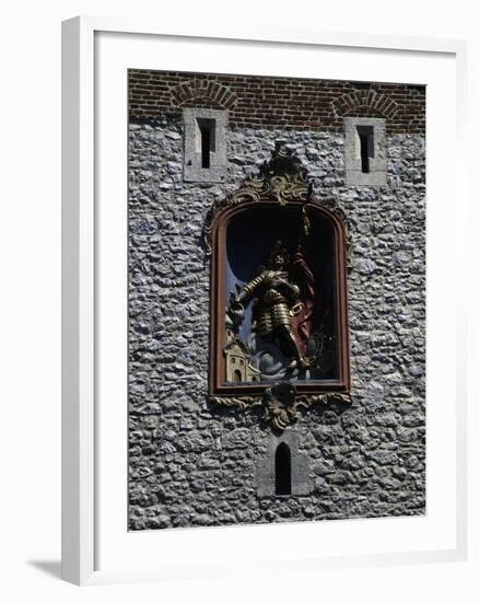 Bas-Relief of St Florian-null-Framed Giclee Print