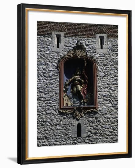 Bas-Relief of St Florian-null-Framed Giclee Print