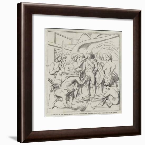 Bas-Relief of the Nelson Column-null-Framed Giclee Print