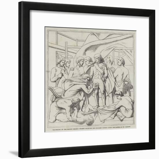 Bas-Relief of the Nelson Column-null-Framed Giclee Print