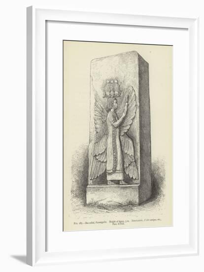 Bas-Relief, Parsargadae, Height of Figure, 3 M-null-Framed Giclee Print