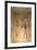 Bas-Relief, Pharaoh Seti I on Right, Temple of Seti I, Abydos, Egypt, North Africa, Africa-Richard Maschmeyer-Framed Photographic Print