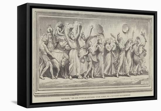 Bas-Relief, The Song of Miriam and Moses, by Mr Gatley, for a Mausoleum Near Edinburgh-null-Framed Premier Image Canvas