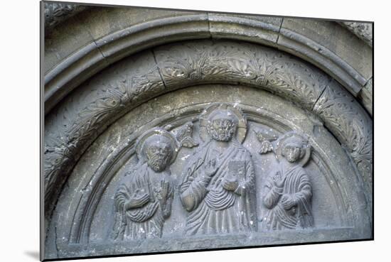 Bas-Reliefs from Roman-Catholic Cathedral in Citadel of Alba Iulia, Romania-null-Mounted Giclee Print