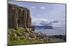 Basalt Columns, Rock Formation, Cliffs on Isle of Ulva-Gary Cook-Mounted Photographic Print