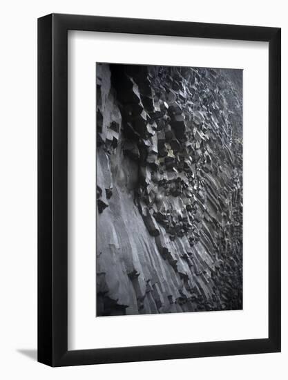 Basalt Colums, Reynisfjara, Reynisdrangar, Vik I Myrdal, South Iceland-Julia Wellner-Framed Photographic Print