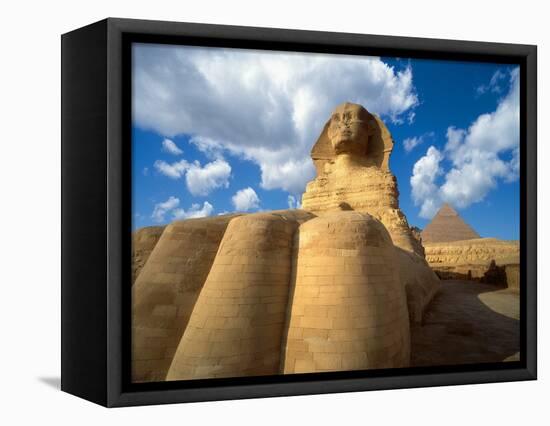 Base of the Great Sphinx-Jim Zuckerman-Framed Premier Image Canvas