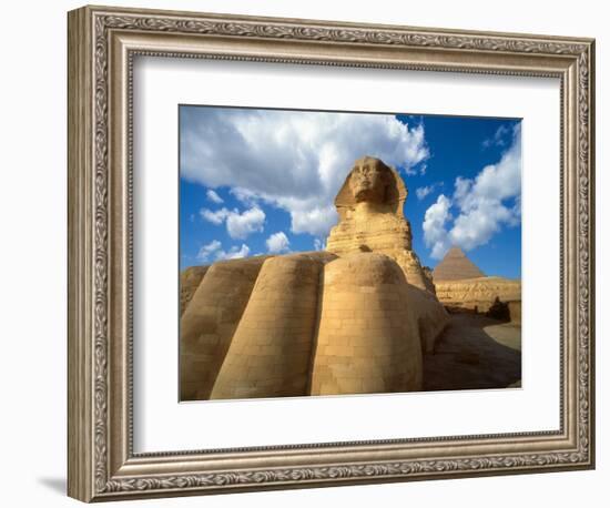 Base of the Great Sphinx-Jim Zuckerman-Framed Photographic Print