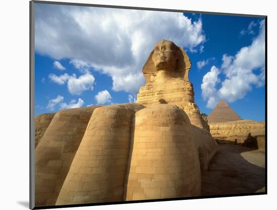 Base of the Great Sphinx-Jim Zuckerman-Mounted Photographic Print