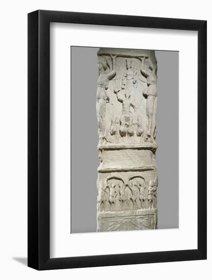 Base of the Porphyrios Monument-null-Framed Photographic Print