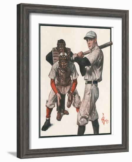 Baseball, 1915-Joseph Christian Leyendecker-Framed Giclee Print