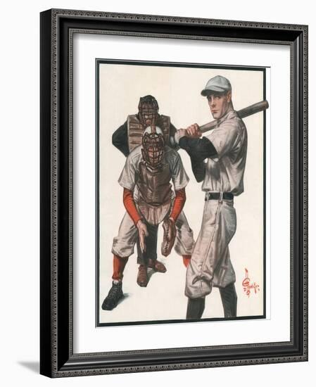 Baseball, 1915-Joseph Christian Leyendecker-Framed Giclee Print