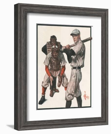 Baseball, 1915-Joseph Christian Leyendecker-Framed Giclee Print