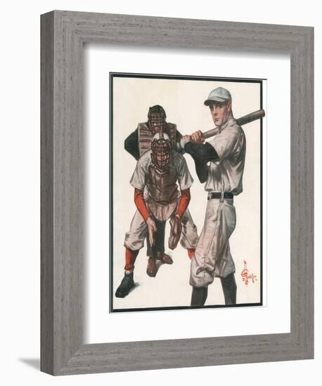 Baseball, 1915-Joseph Christian Leyendecker-Framed Giclee Print