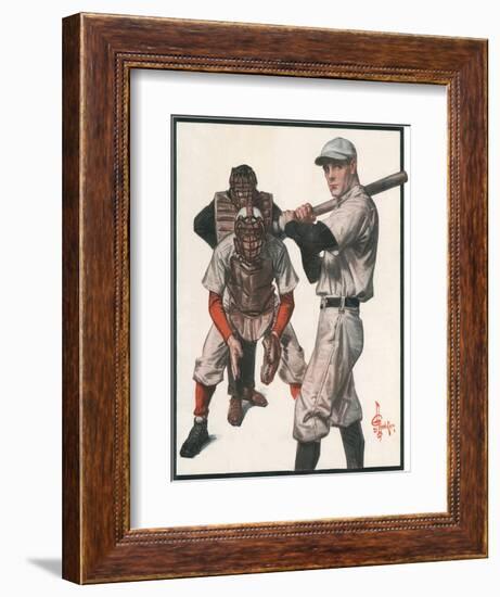 Baseball, 1915-Joseph Christian Leyendecker-Framed Giclee Print