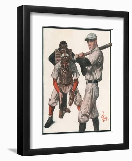 Baseball, 1915-Joseph Christian Leyendecker-Framed Giclee Print