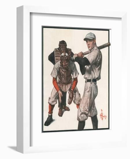 Baseball, 1915-Joseph Christian Leyendecker-Framed Giclee Print