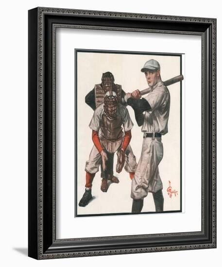 Baseball, 1915-Joseph Christian Leyendecker-Framed Giclee Print