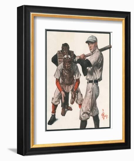 Baseball, 1915-Joseph Christian Leyendecker-Framed Giclee Print